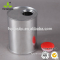 1 liter containers metal tin can oil additive can for chemical oil with custom logo